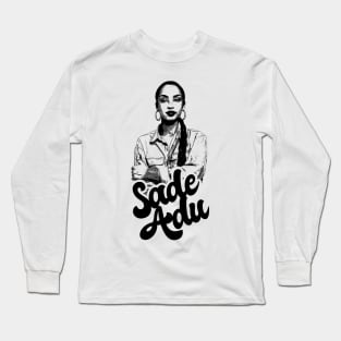 Sade Adu 80s style classic Long Sleeve T-Shirt